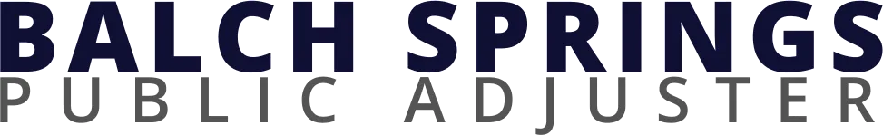 Balch Springs Public Adjuster Logo